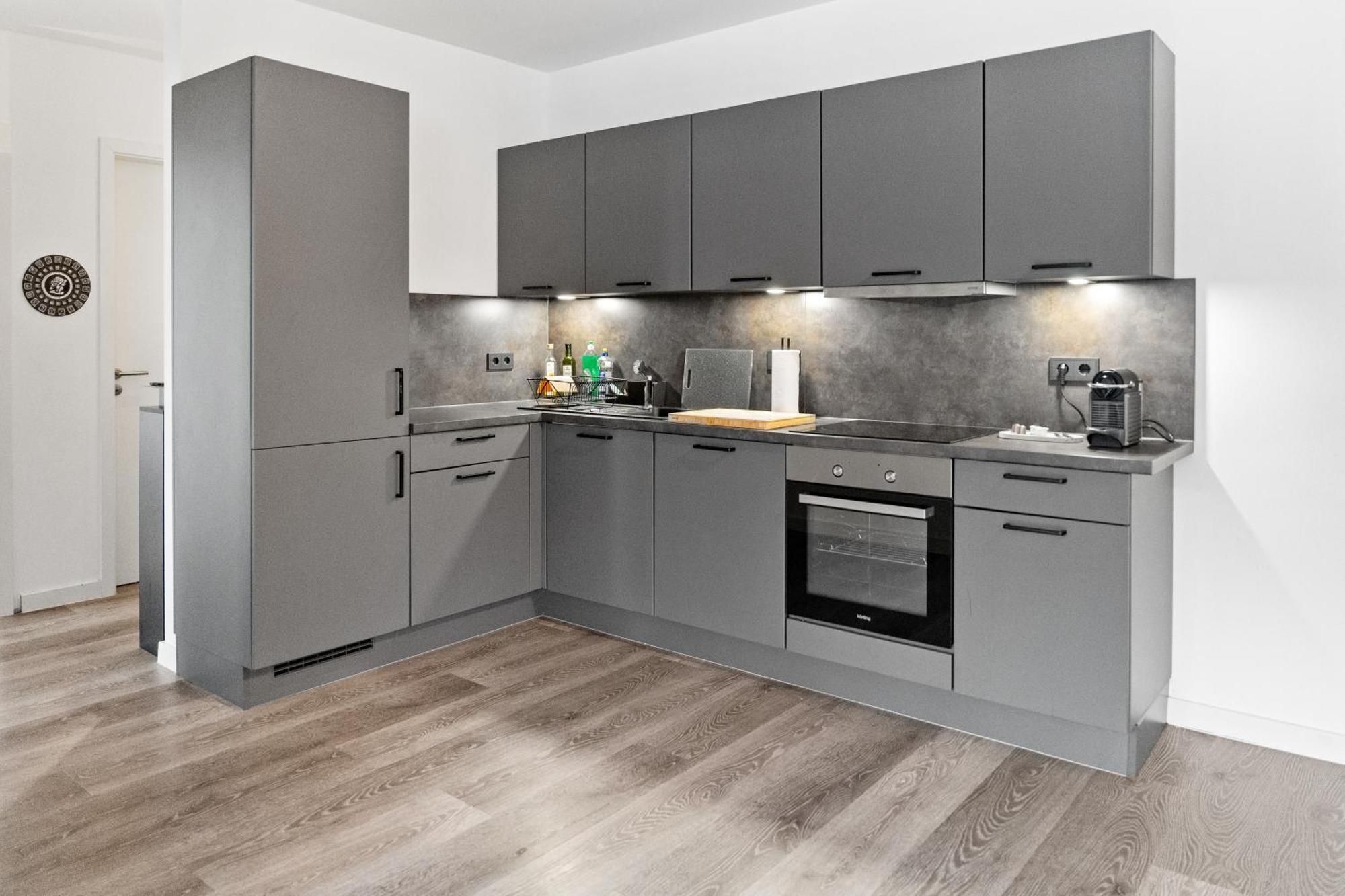 Modern Style Business Suite - Office - Kitchen - Balcony Herzogenaurach Bagian luar foto